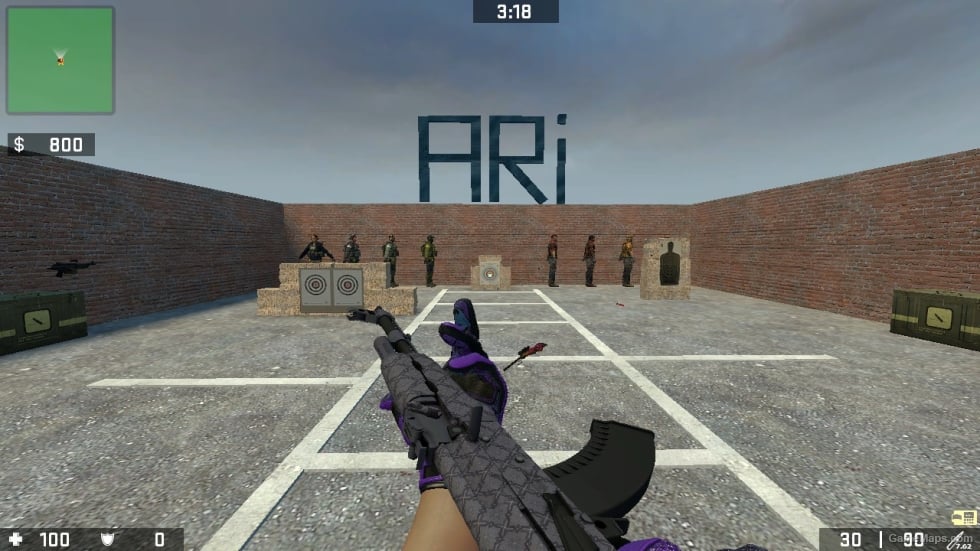 AK-47 Baroque Purple