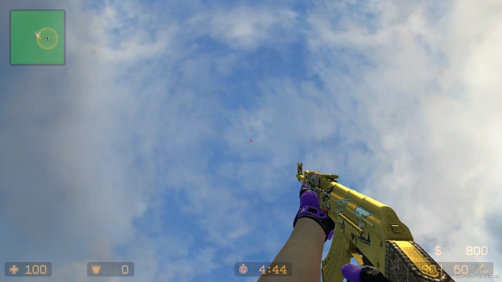 AK-47 Gold Arabesque