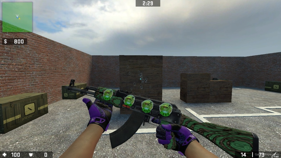 AK-47 Green Laminate