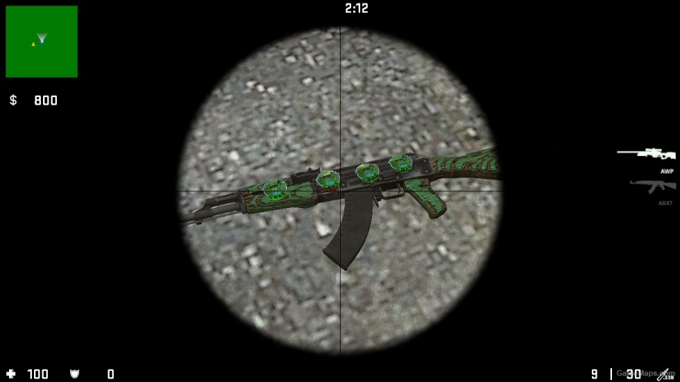 AK-47 Green Laminate