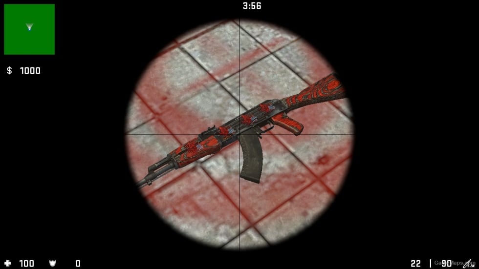 AK-47 Red Laminate