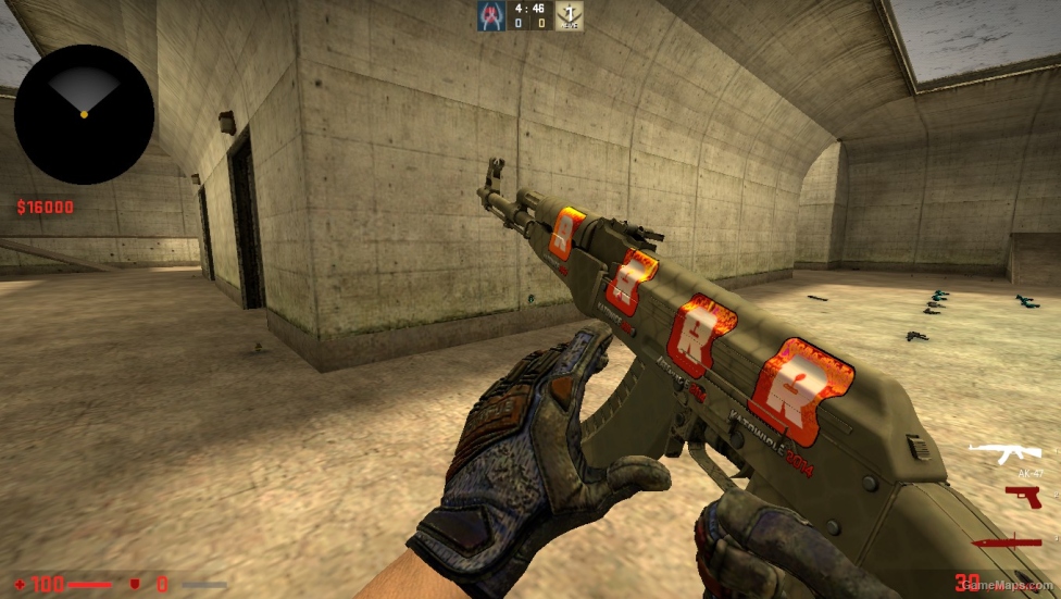 AK-47 Safari Mesh 4X Reason Gaming (Holo) FOR CSSO