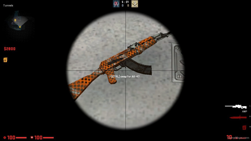 AK-47 Safety Net STICER FOR CSSO