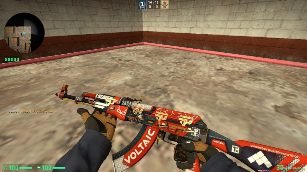 AK 47 BLOODSPORT STICER 1 FOR CSSO