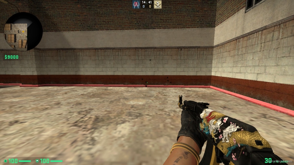 AK 47 DRAGON GOLD FOR CSSO