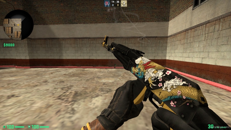 AK 47 DRAGON GOLD FOR CSSO