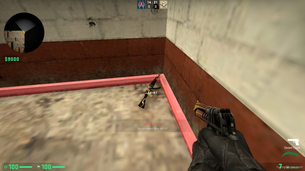 AK 47 DRAGON GOLD FOR CSSO