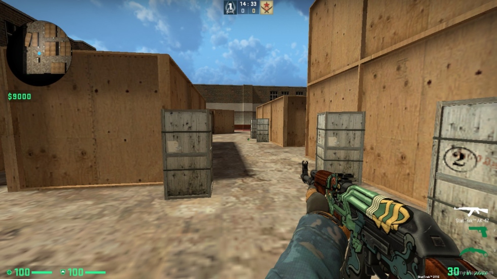 Ak 47 Fire Serpent FOR CSSO