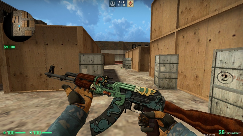 Ak 47 Fire Serpent FOR CSSO