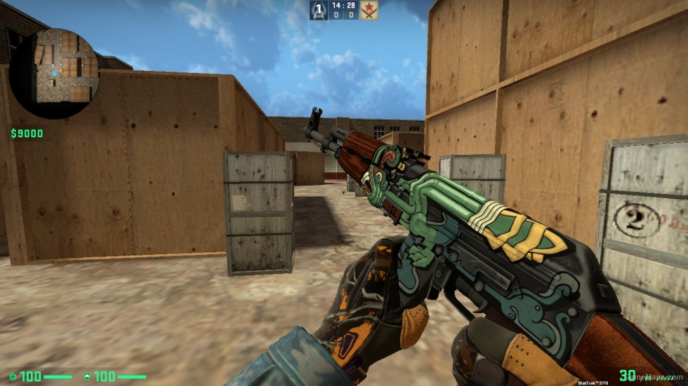 Ak 47 Fire Serpent FOR CSSO