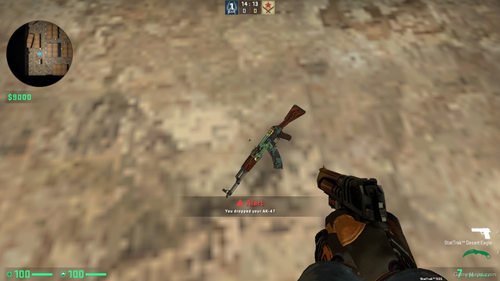 Ak 47 Fire Serpent FOR CSSO