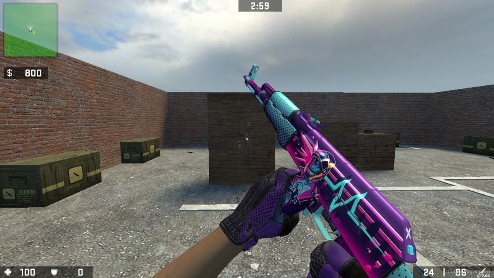 AK 47 NEON RIDER