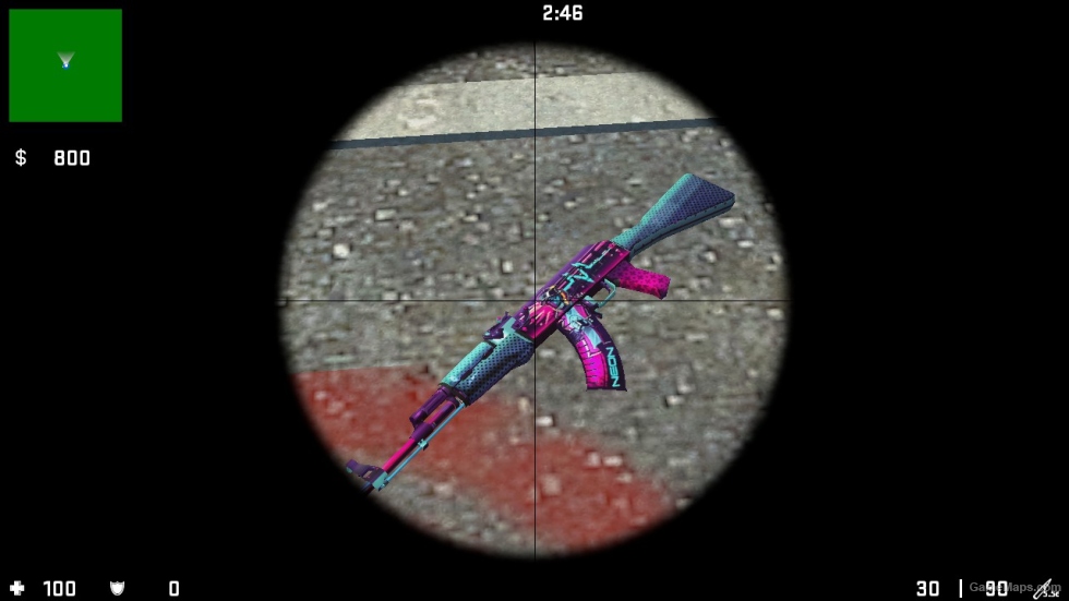 AK 47 NEON RIDER