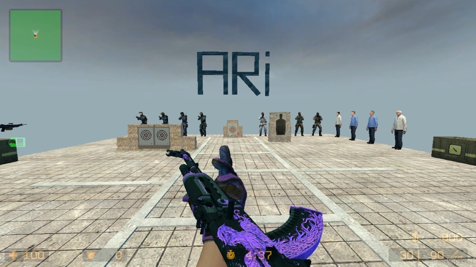 AK 47 Phoenix Rise Purple