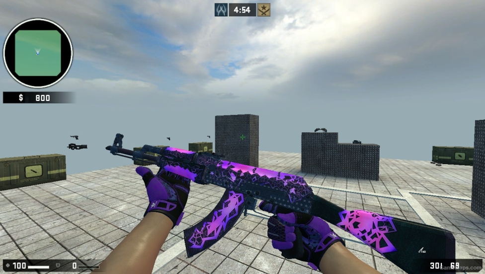 AK 47 SKIN PACK FOR CS SOURCE