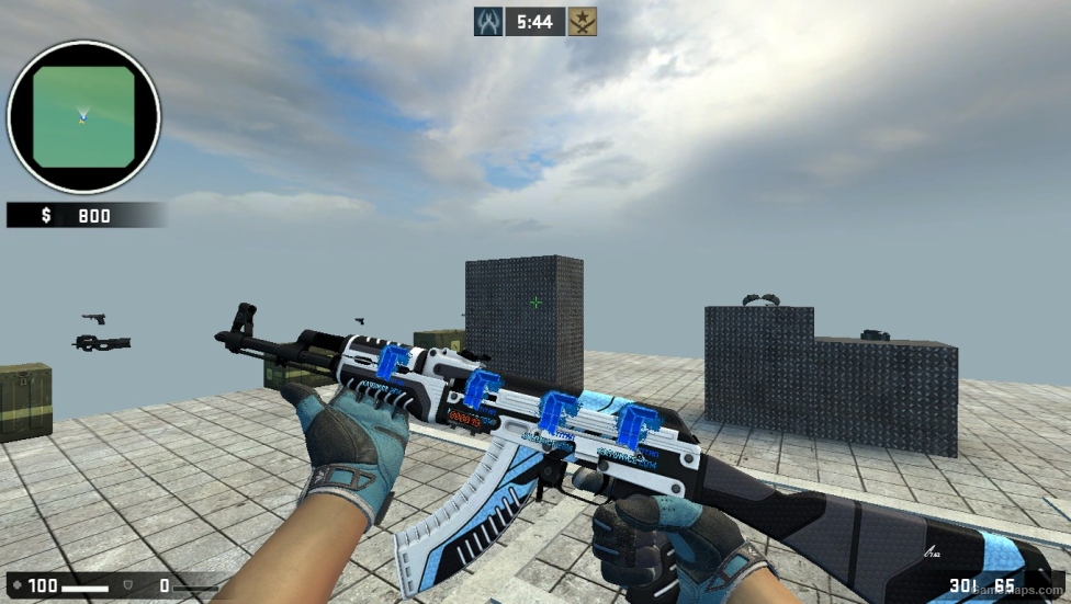 AK 47 SKIN PACK FOR CS SOURCE