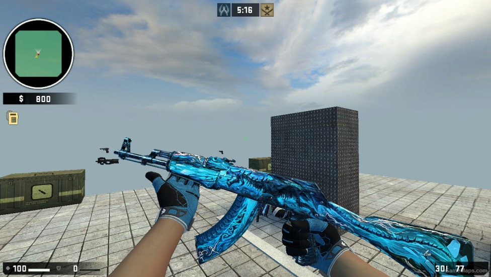 AK 47 SKIN PACK FOR CS SOURCE