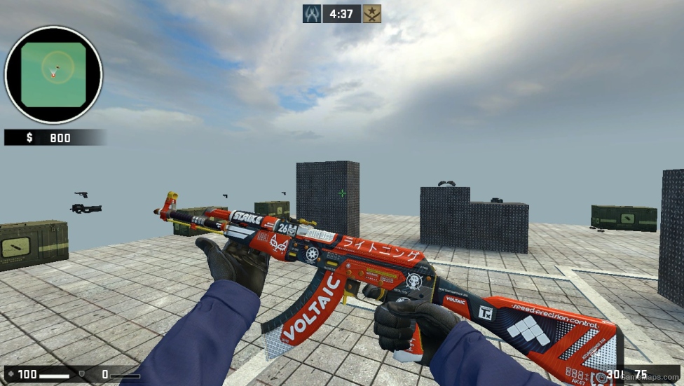 AK 47 SKIN PACK FOR CS SOURCE