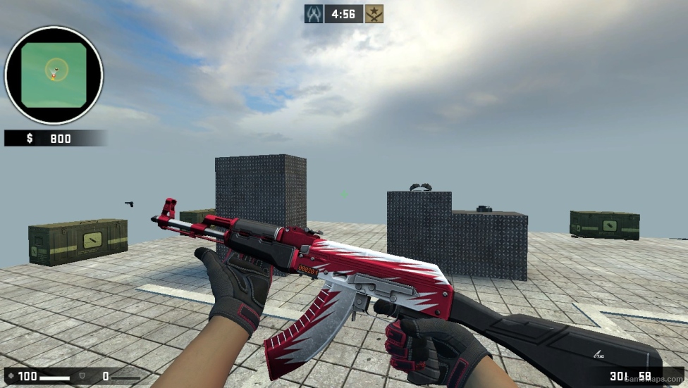AK 47 SKIN PACK FOR CS SOURCE