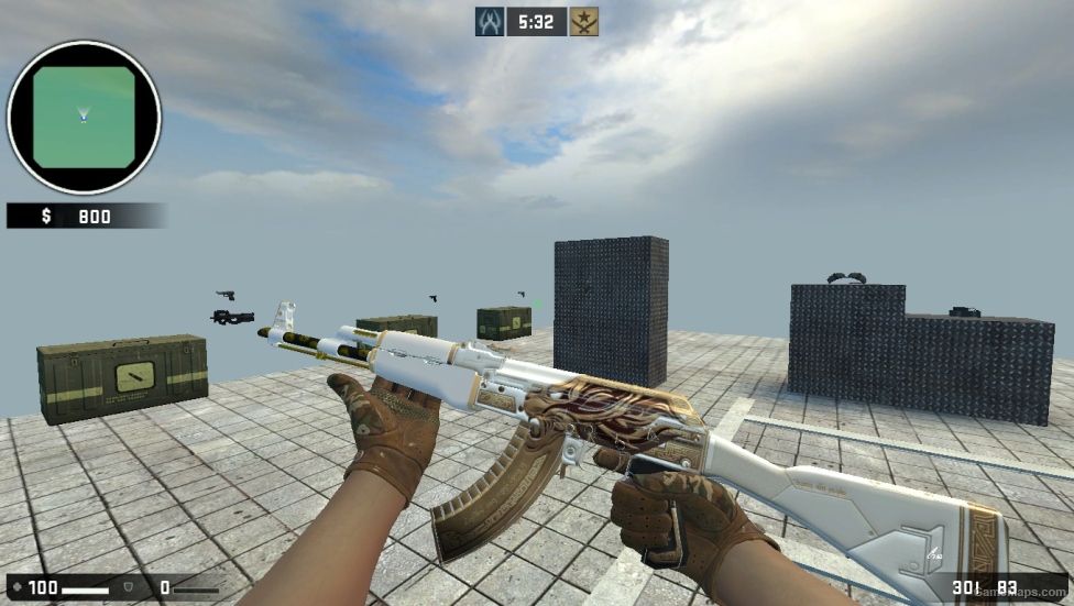 AK 47 SKIN PACK FOR CS SOURCE