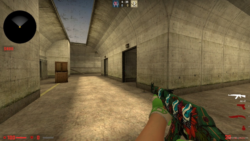 AK 47 Wild Lotus STICER 1 FOR CSSO
