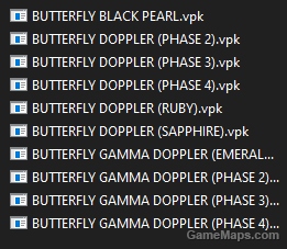 ALL BUTTERFLY SKINS FOR CSSO