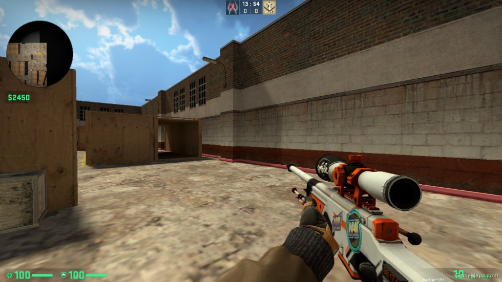 AWP ASIIMOV STICER 1 FOR CSSO