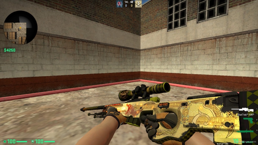 AWP DRAGON LORE FOR CSSO STICER 1