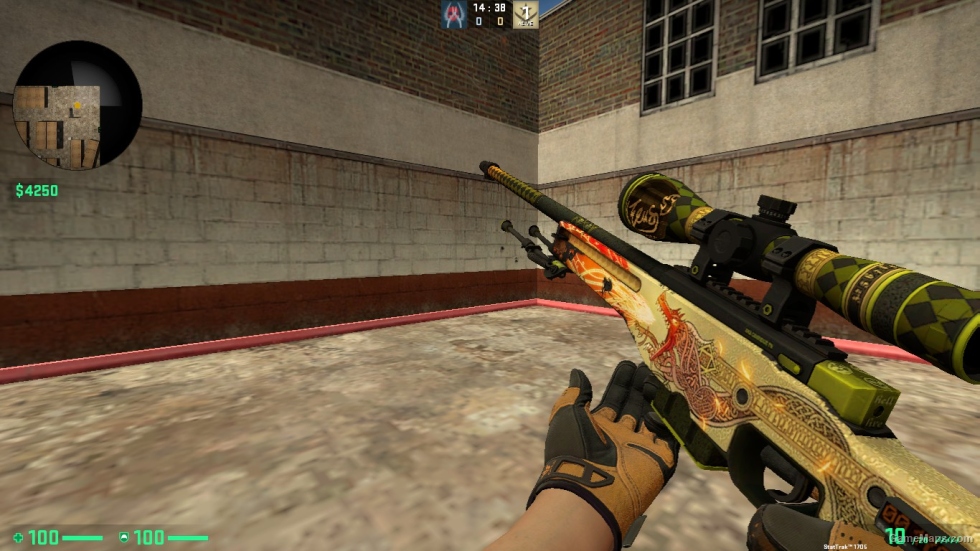 AWP DRAGON LORE FOR CSSO STICER 1