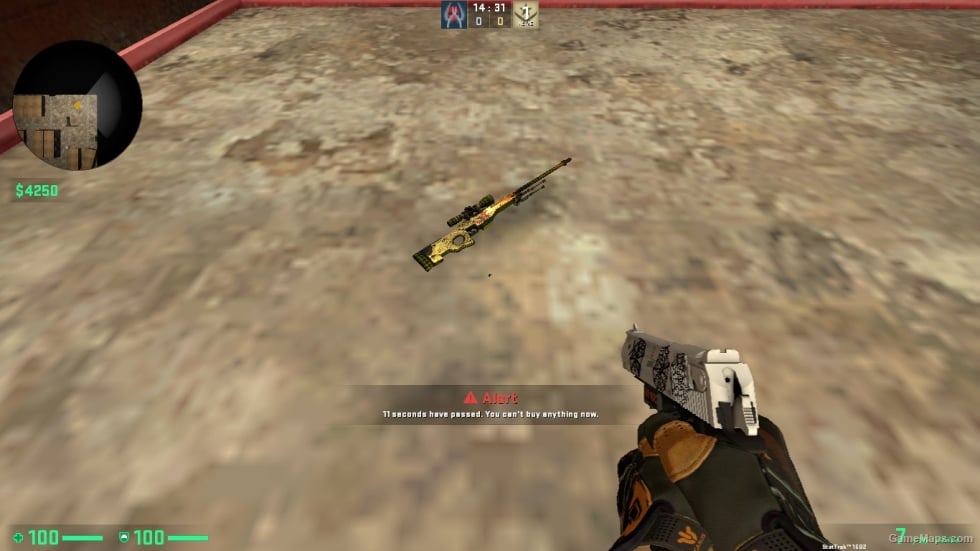 AWP DRAGON LORE FOR CSSO STICER 1