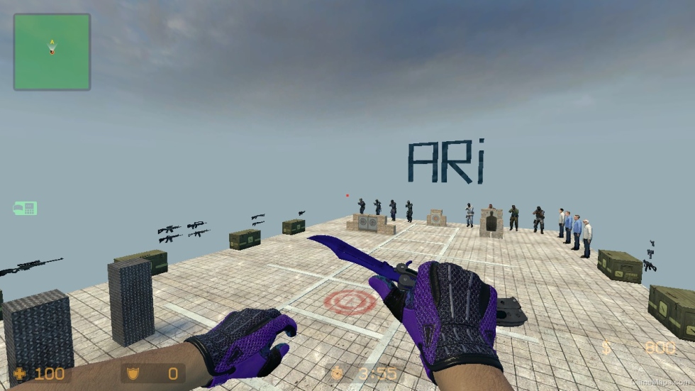 Butterfly Knife Sapphire