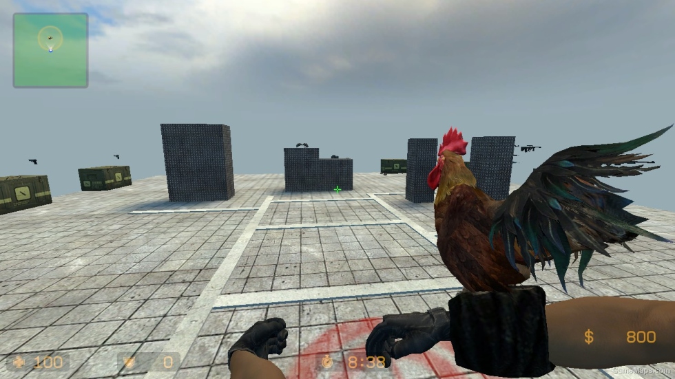 CHICKEN KNIVE AND MINIGUN