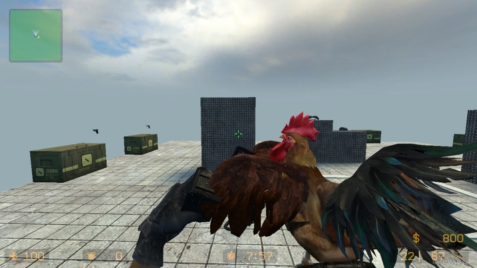 CHICKEN KNIVE AND MINIGUN