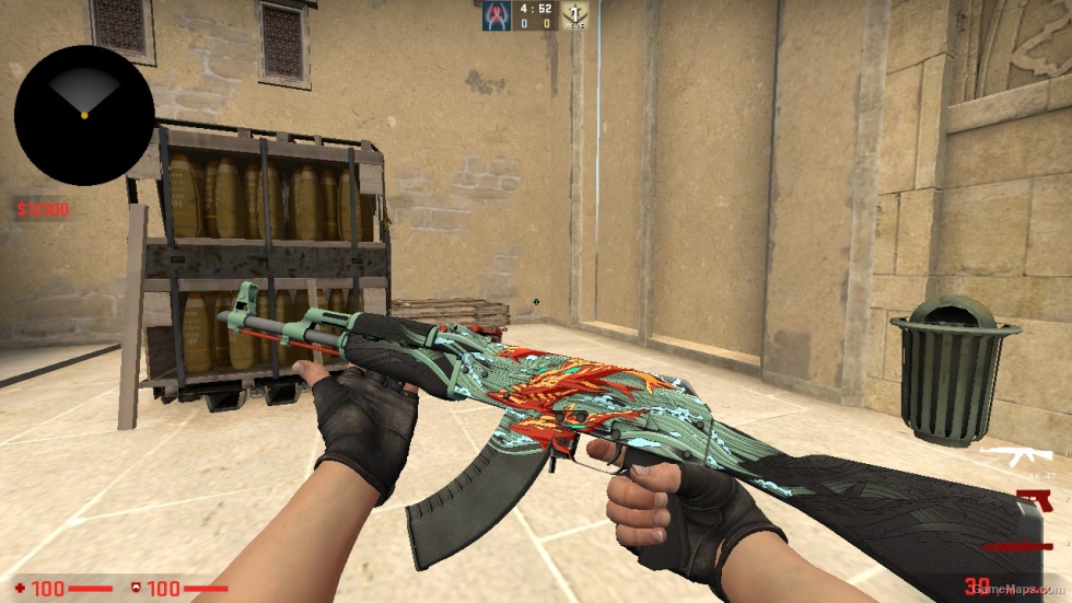 CS GO ALL AK 47 SKINS FOR CSSO PART 1