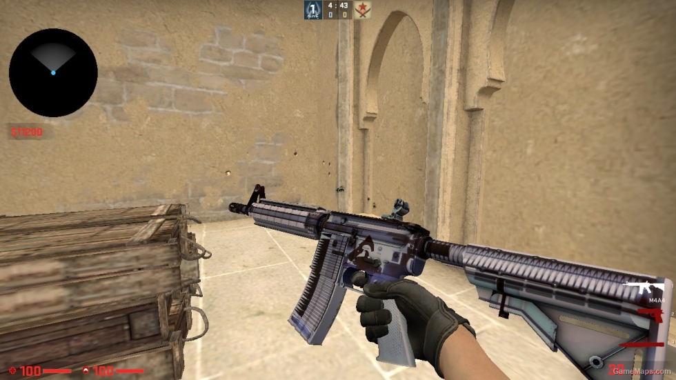CS GO ALL M4A4 SKINS FOR CSSO PART 1