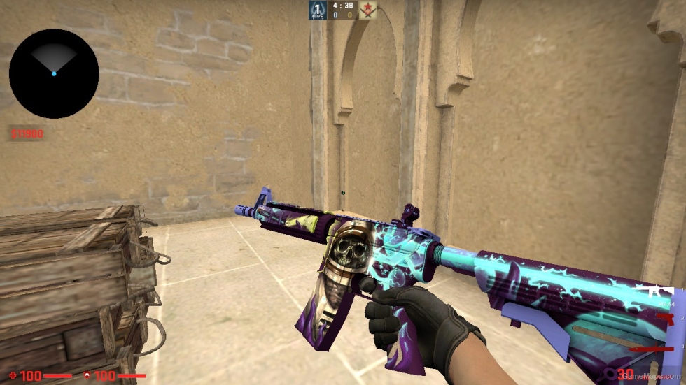 CS GO ALL M4A4 SKINS FOR CSSO PART 1