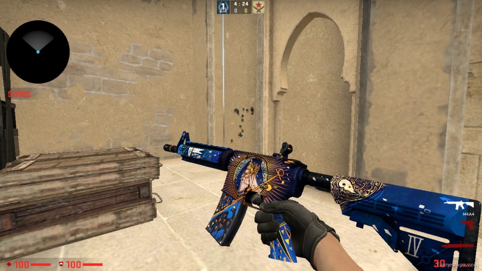 CS GO ALL M4A4 SKINS FOR CSSO PART 1