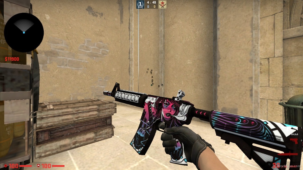 CS GO ALL M4A4 SKINS FOR CSSO PART 1