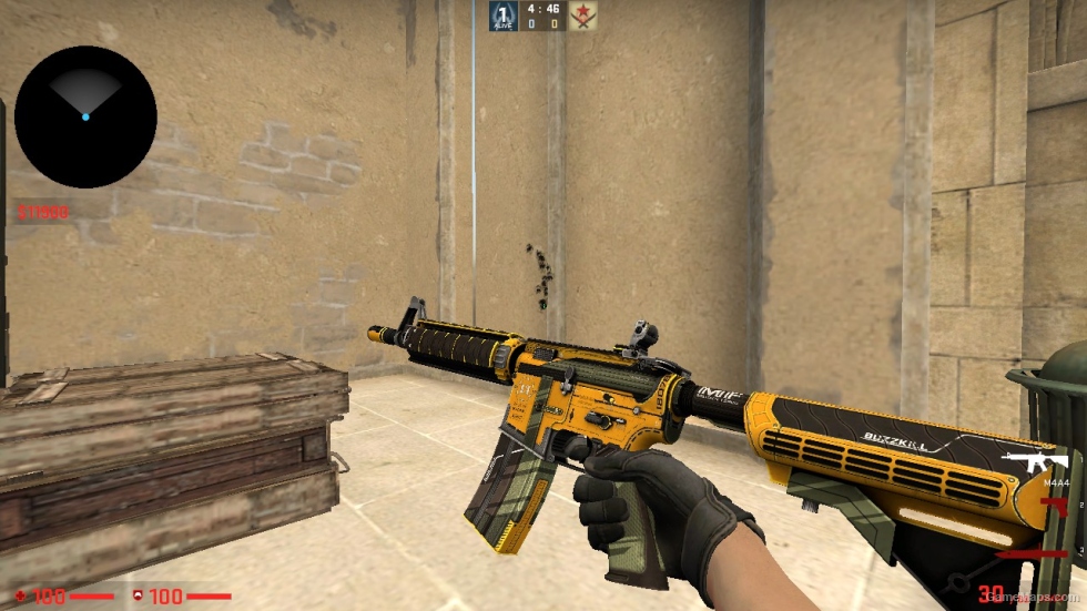 CS GO ALL M4A4 SKINS FOR CSSO PART 1