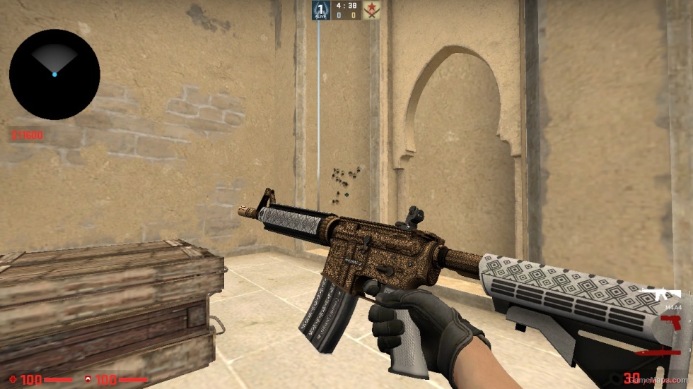 CS GO ALL M4A4 SKINS FOR CSSO PART 1
