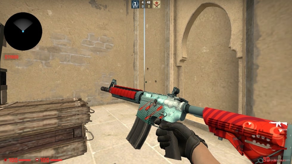 CS GO ALL M4A4 SKINS FOR CSSO PART 1