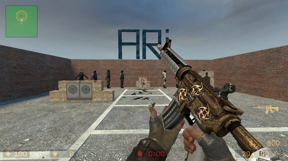 CS GO MOD ( Bloodhound Gloves Bronzed )