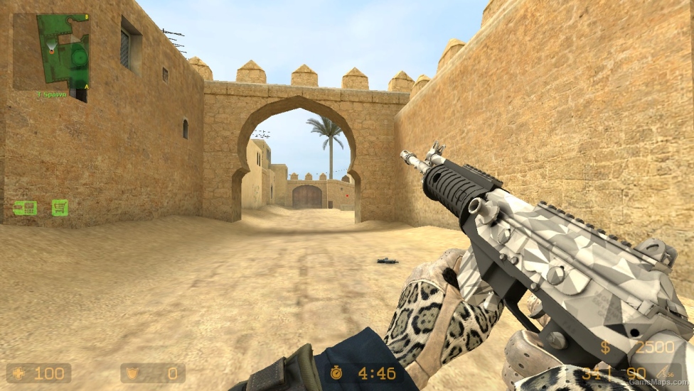 CS GO MOD ( Driver Gloves Snow Leopard )