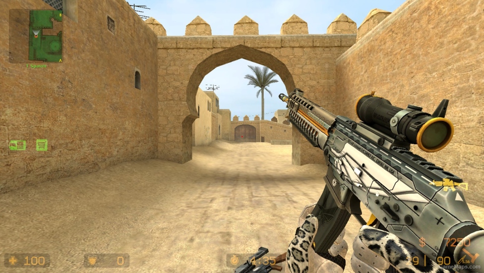 CS GO MOD ( Driver Gloves Snow Leopard )