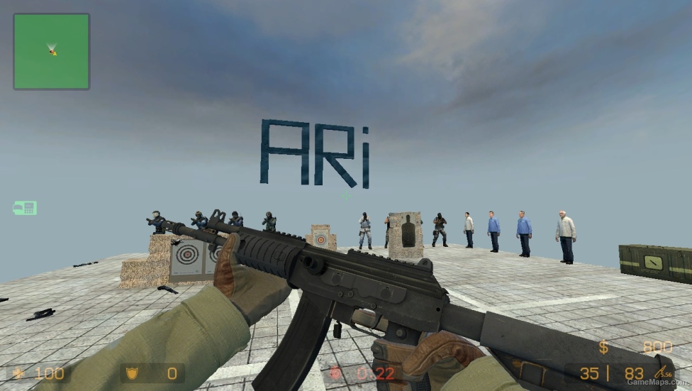 CS GO MOD ( OLD IDF GLOVE )
