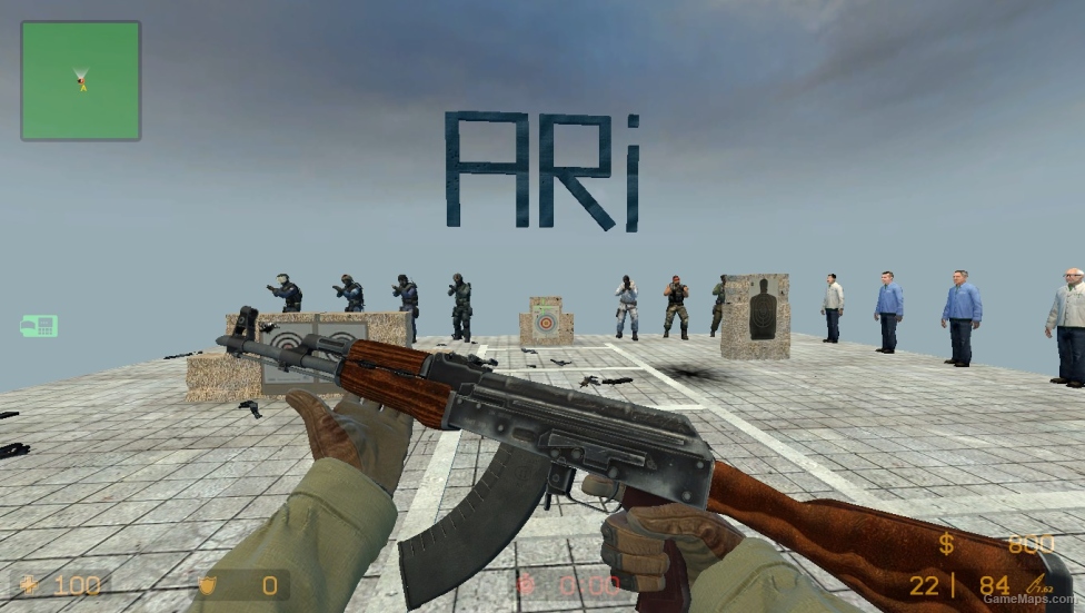 CS GO MOD ( OLD IDF GLOVE )