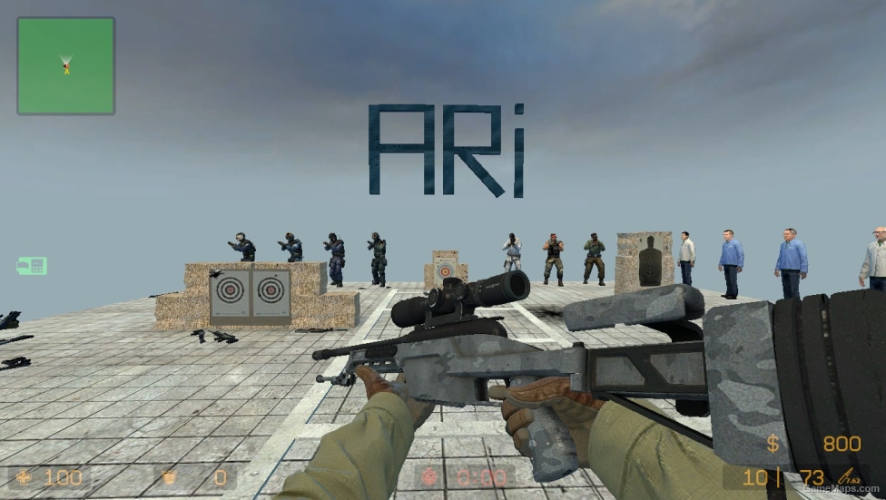 CS GO MOD ( OLD IDF GLOVE )