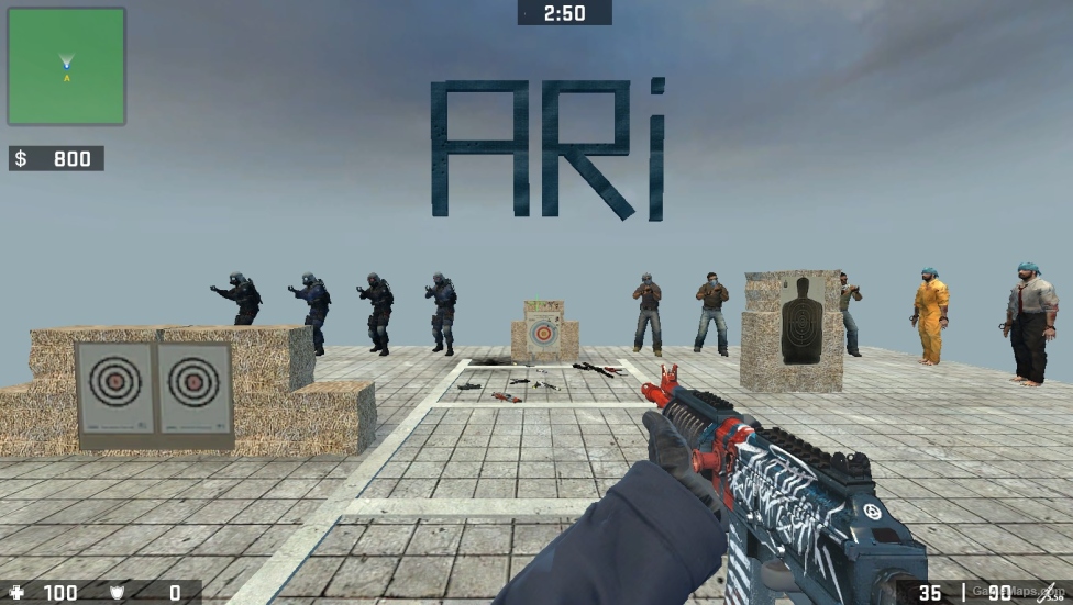 CS GO MOD ( OLD SAS GLOVE )
