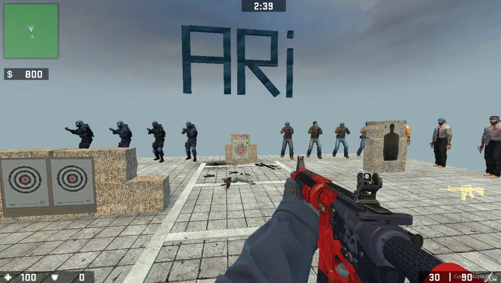 CS GO MOD ( OLD SAS GLOVE )