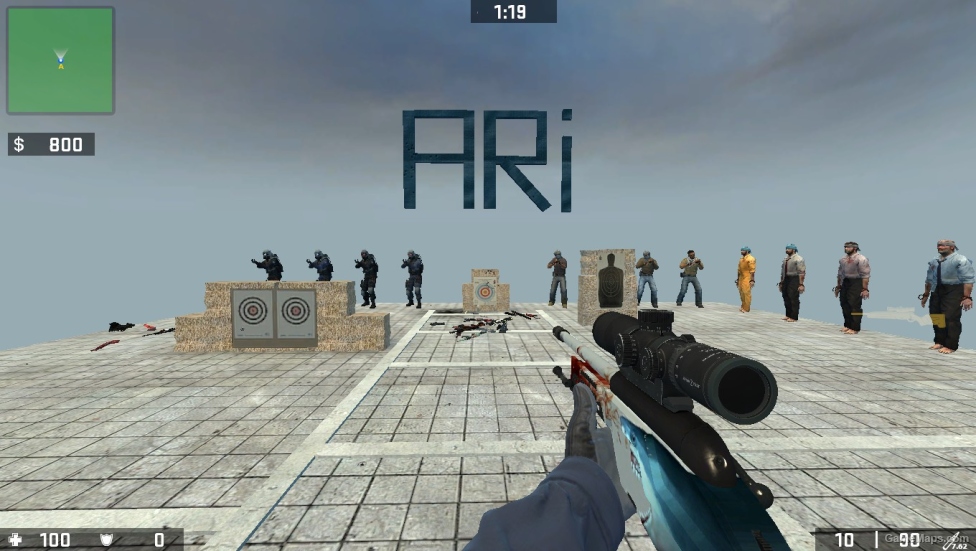 CS GO MOD ( OLD SAS GLOVE )